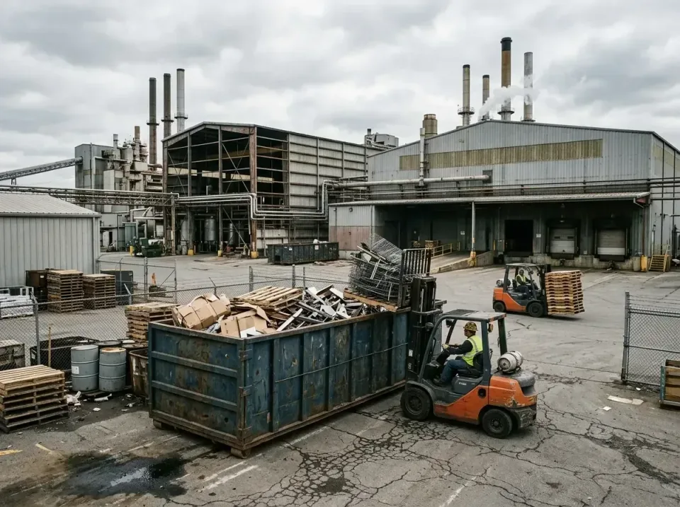 industrial-factory-scrap-conta-003 — frequently asked questions, Cheap Roll-off Dumpster Rentals in DuPont, WA